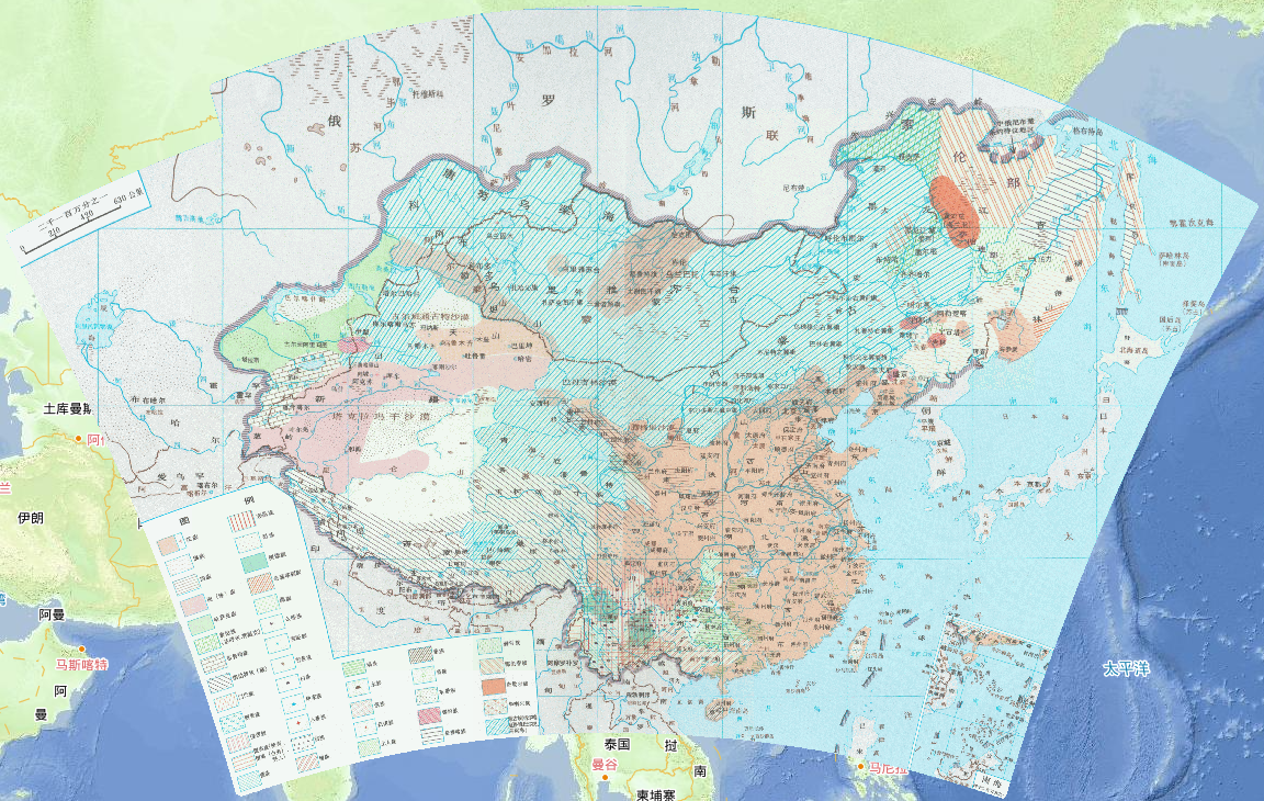 1661-1820年中国清代前期民族分布在线地图