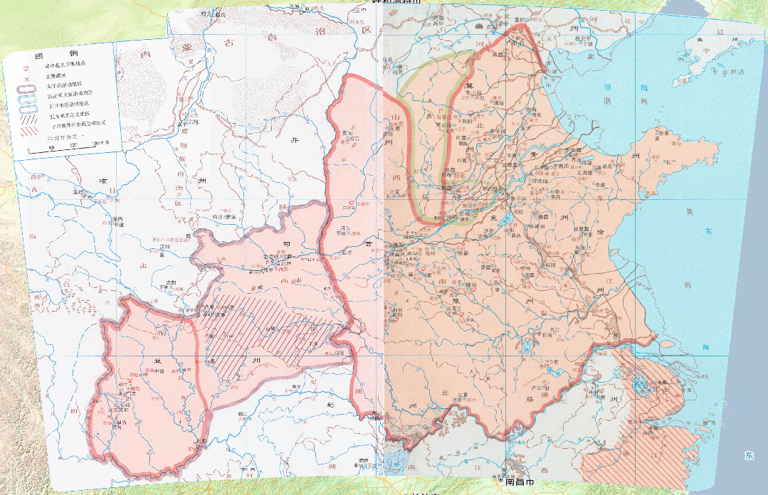 184-207年中国东汉末年农民起义在线历史地图