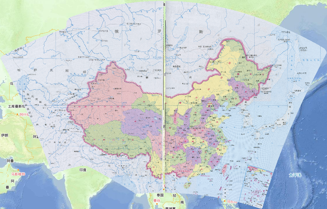 1997年中华人民共和国在线地图