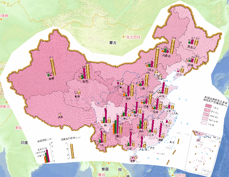 2013年中国风雹灾害房屋倒损和经济损失情况在线地图