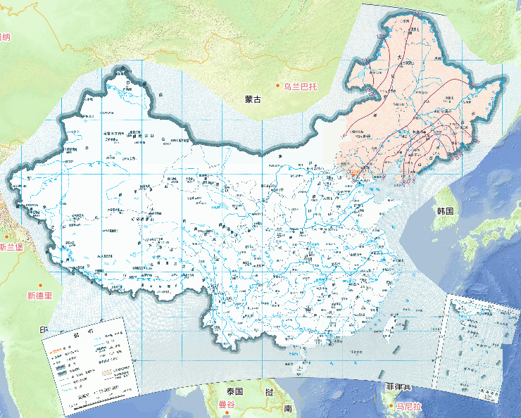 中国北方粳稻移栽——拔节期降水量在线地图