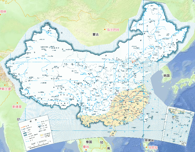 中国双季早稻播种——移栽期需水量在线地图