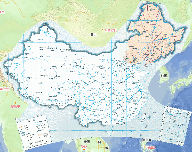 中国北方粳稻拔节——开花期需水量在线地图