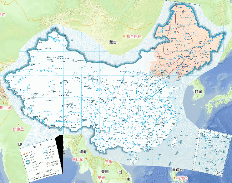 中国北方粳稻全生育期缺水率在线地图