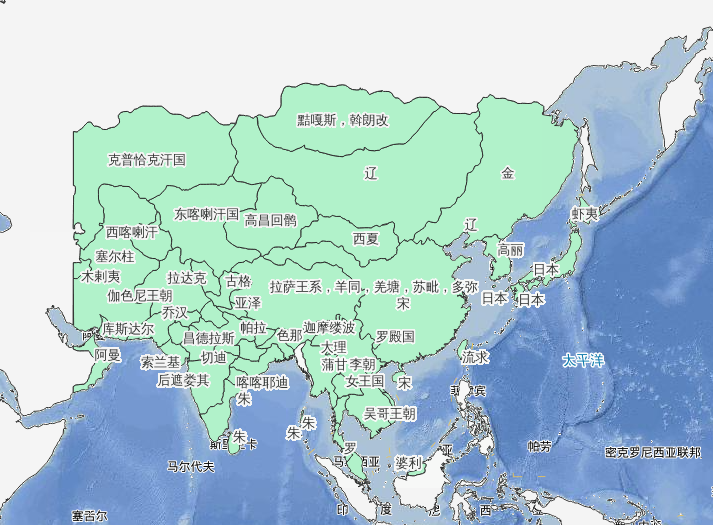 1122年12月宋辽金鼎革时期