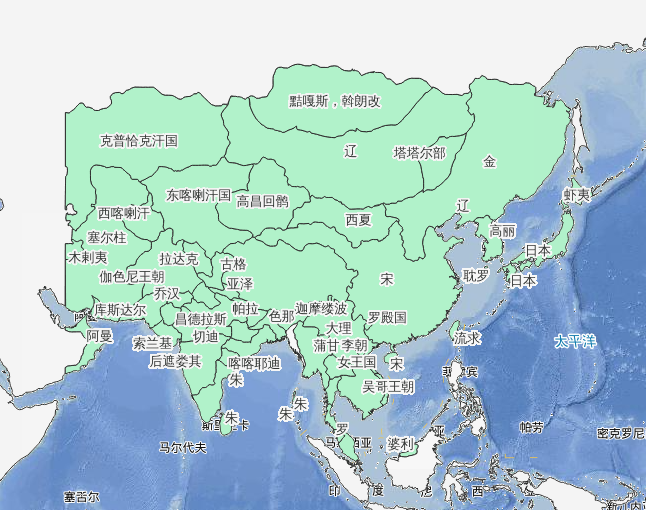 1126年12月靖康之变决战阶段历史地图
