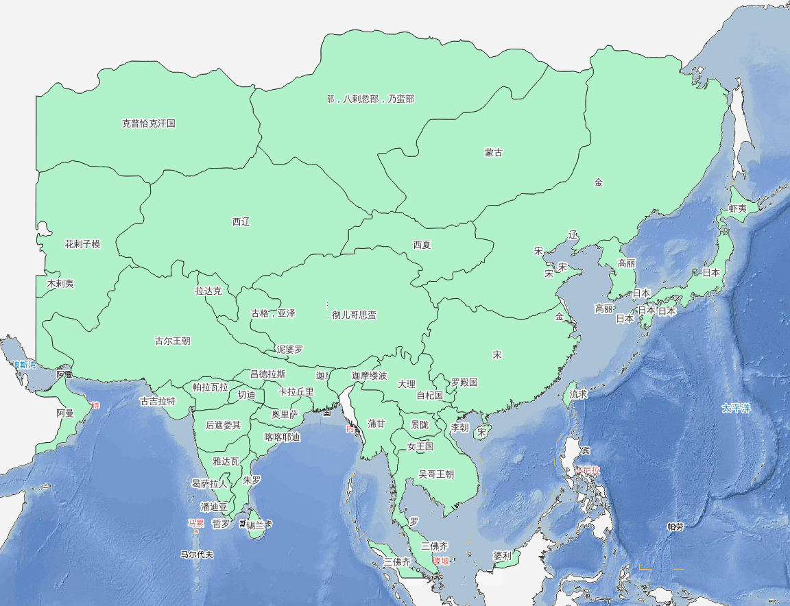 1203年蒙古帝国崛起南宋金朝动荡