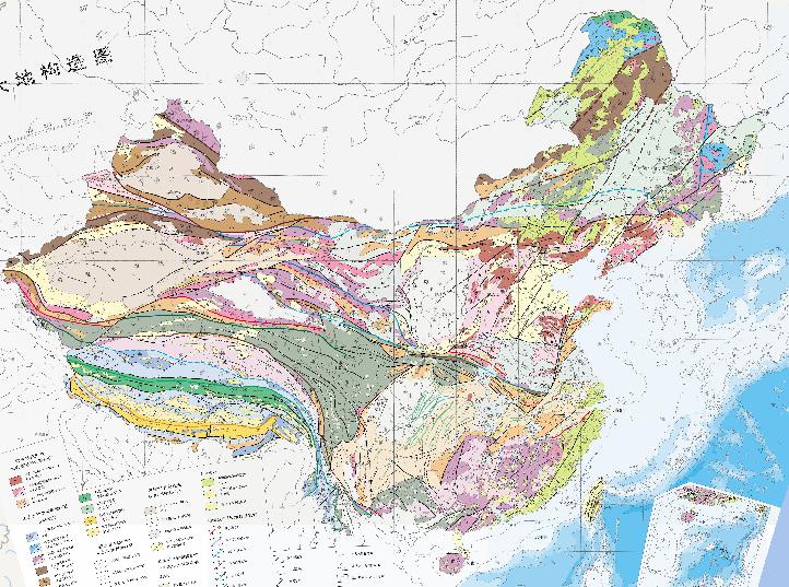 中国大地构造在线地图