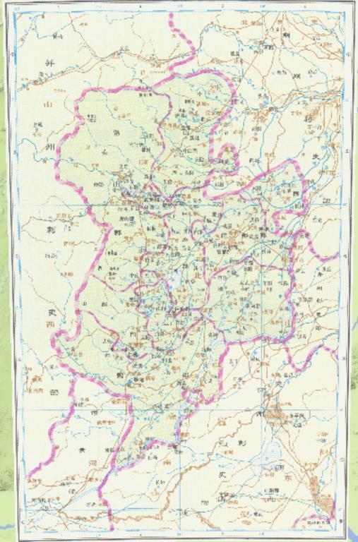 中国西汉时期冀州刺史部在线历史地图