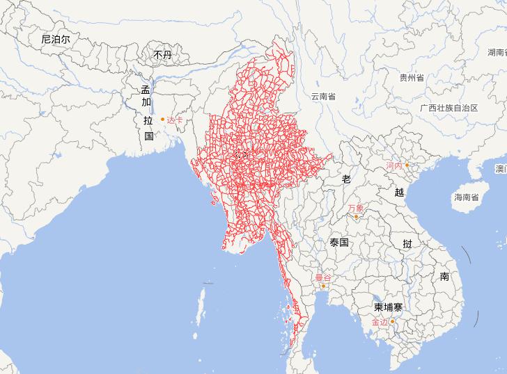 缅甸联邦共和国公路
