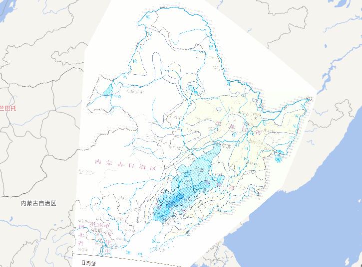 2010年7月20日中国东北洪涝灾害最大日雨量在线地图