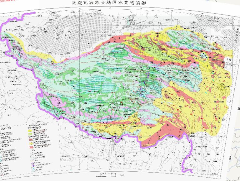 中国青藏高原冻土地区水文地质在线地图
