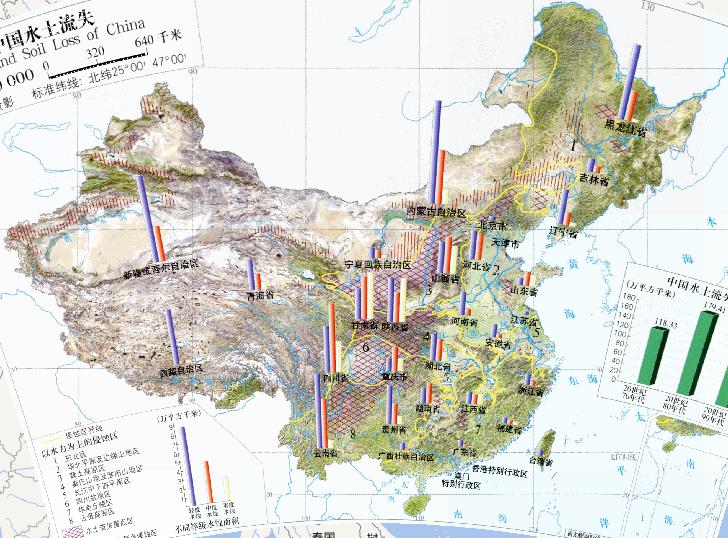 中国水土流失（1:3200万）在线地图