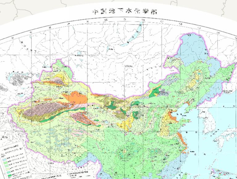 中国地下水化学在线地图
