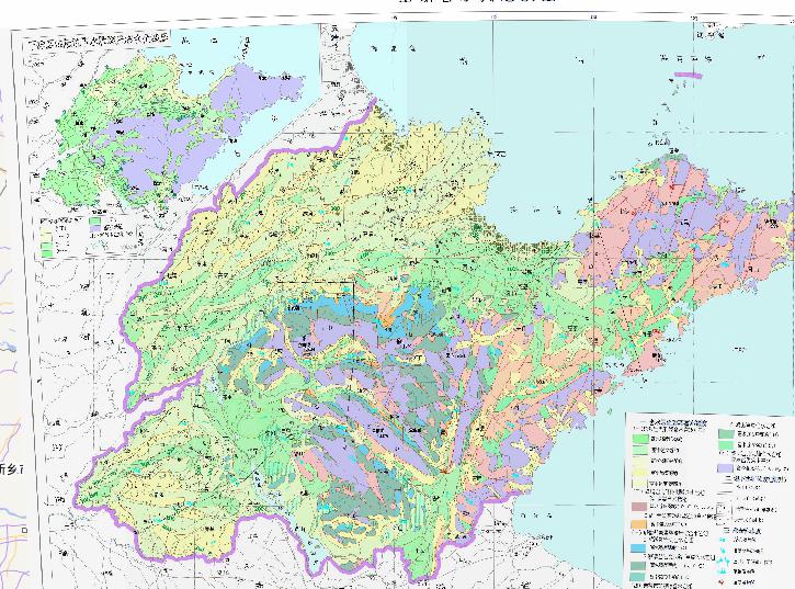 中国山东省水文地质在线地图