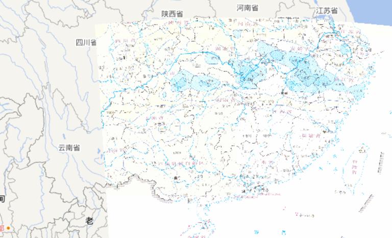 2010年7月5日中国南方洪涝灾害最大日降雨量在线地图