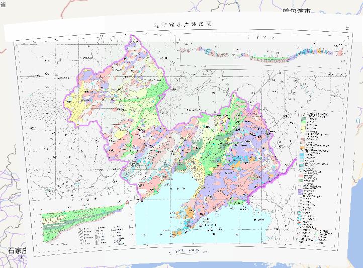 中国辽宁省水文地质在线地图