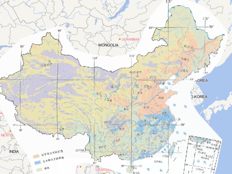 中国主要土地利用类型在线地图