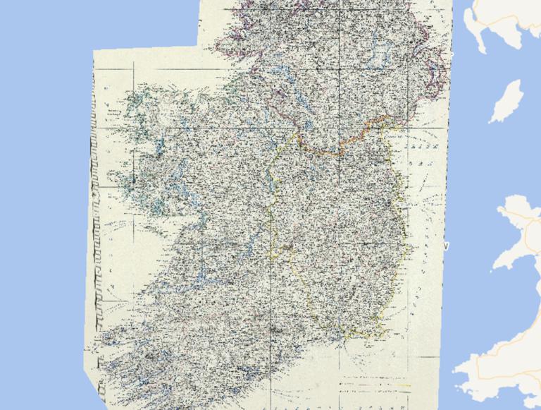 1869年爱尔兰在线地图
