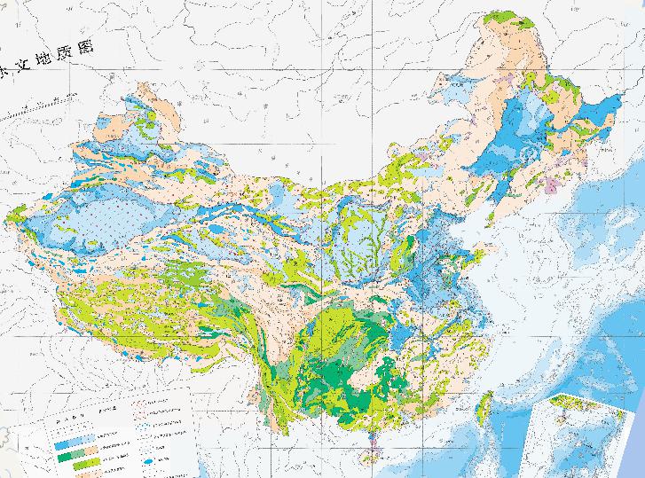中国水文地质地图