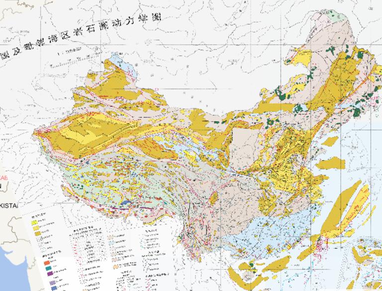 中国及毗邻海区岩石圈动力学在线地图