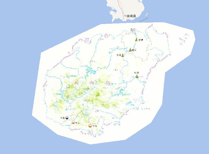 2010年10月14日-18日中国南方洪涝灾害水库河道水情形势在线地图