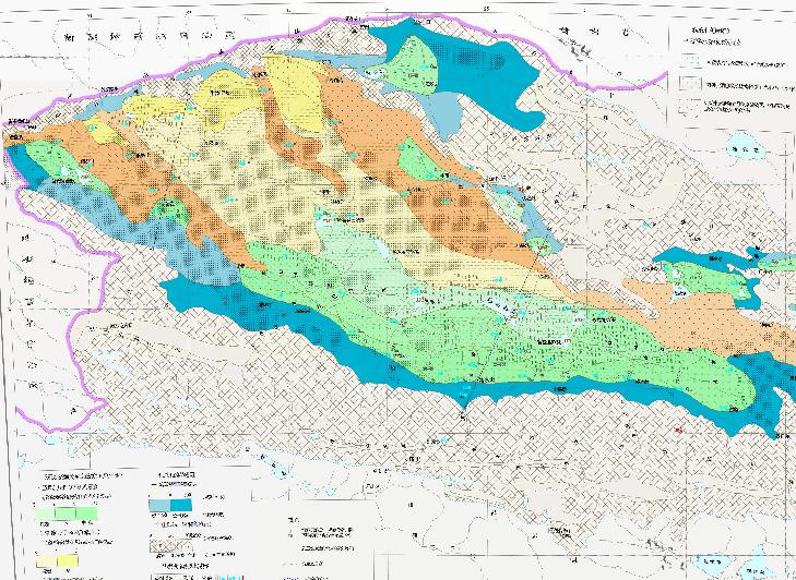 中国柴达木自流盆地水文化学在线地图