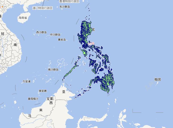 菲律宾2级行政界限