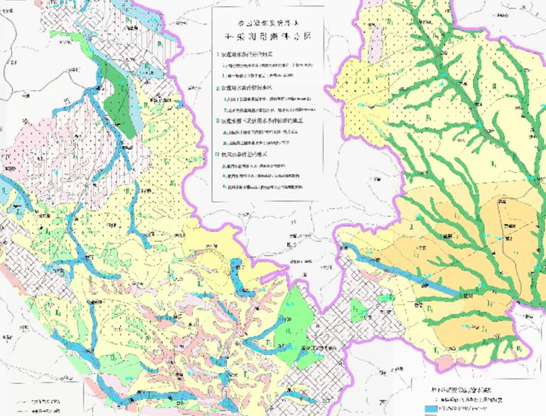 中国甘肃省东部黄土区农田灌溉水文地质在线地图