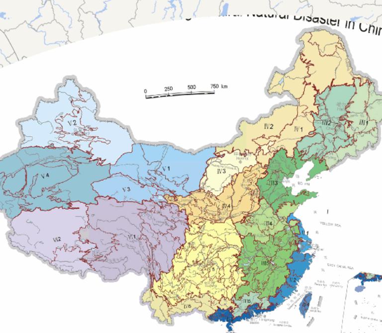 中国农业自然灾害综合区划在线地图