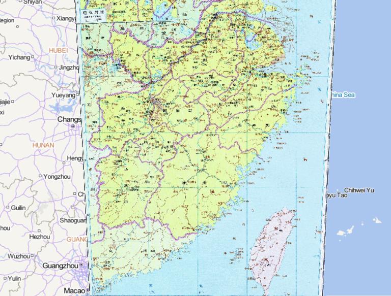 中国三国时期吴国扬州历史地图
