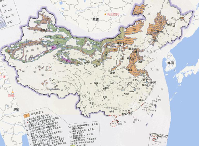 中国土壤盐渍化在线地图