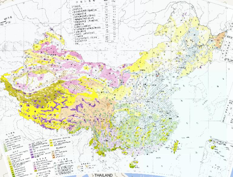 中国植被类型在线地图