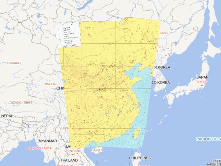 中国黄河长江流域原始社会前期遗址（旧石器时代）在线历史地图