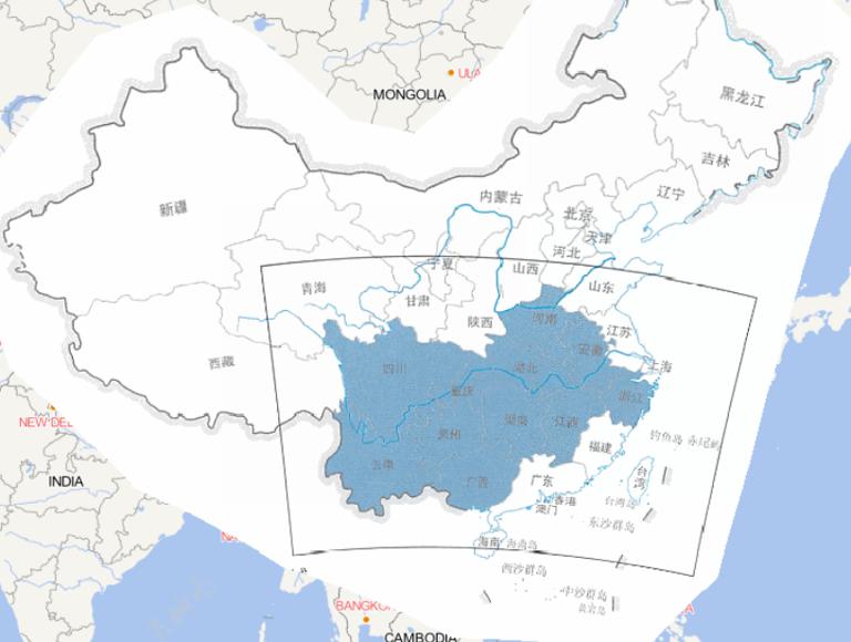 2014年7月中旬南方洪涝灾害分布在线地图