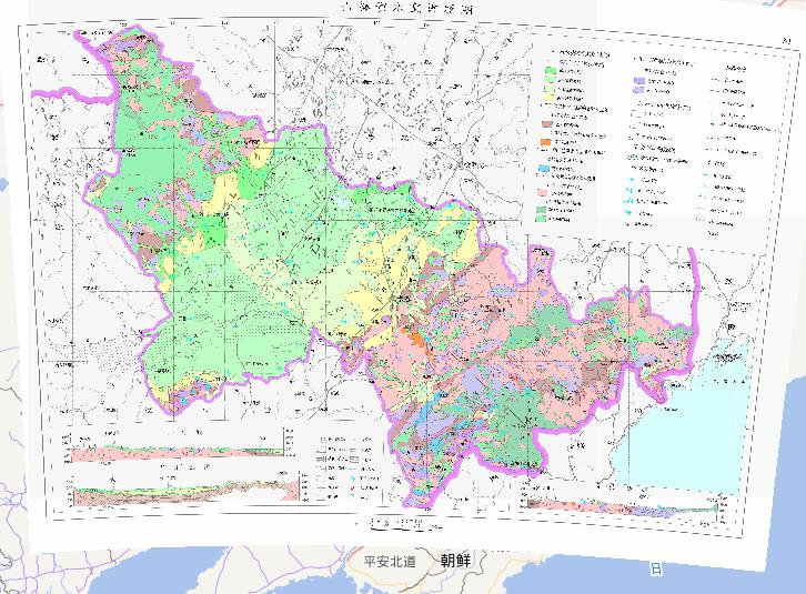 中国吉林省水文地质在线地图