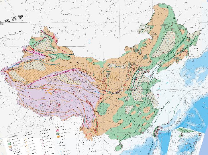 中国新构造在线地图
