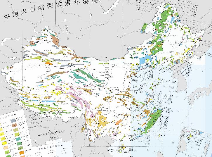 中国火山岩同位素年龄在线地图
