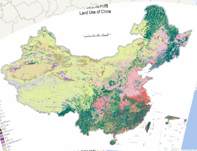 中国土地利用在线地图