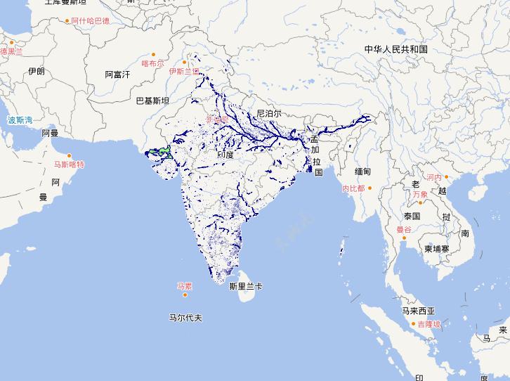 印度水域面积