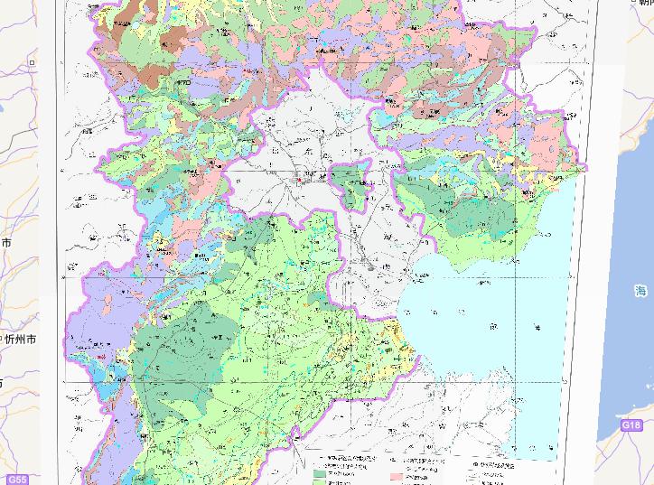 中国河北省水文地质在线地图