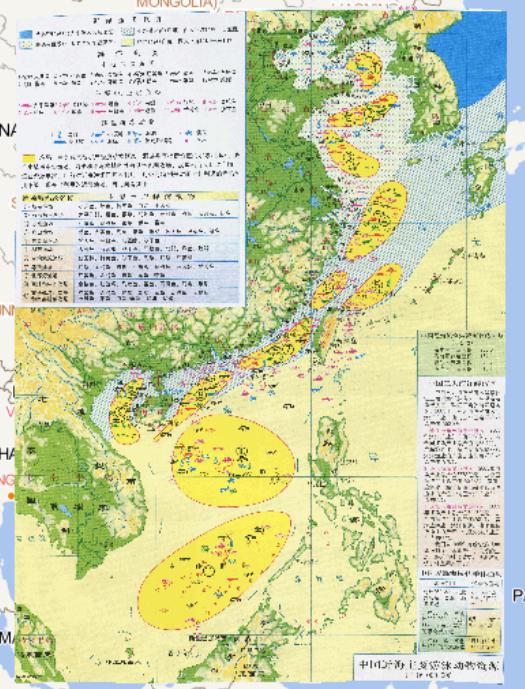 中国近海主要游泳动物资源在线地图