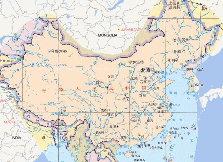 中国疆域在线地图