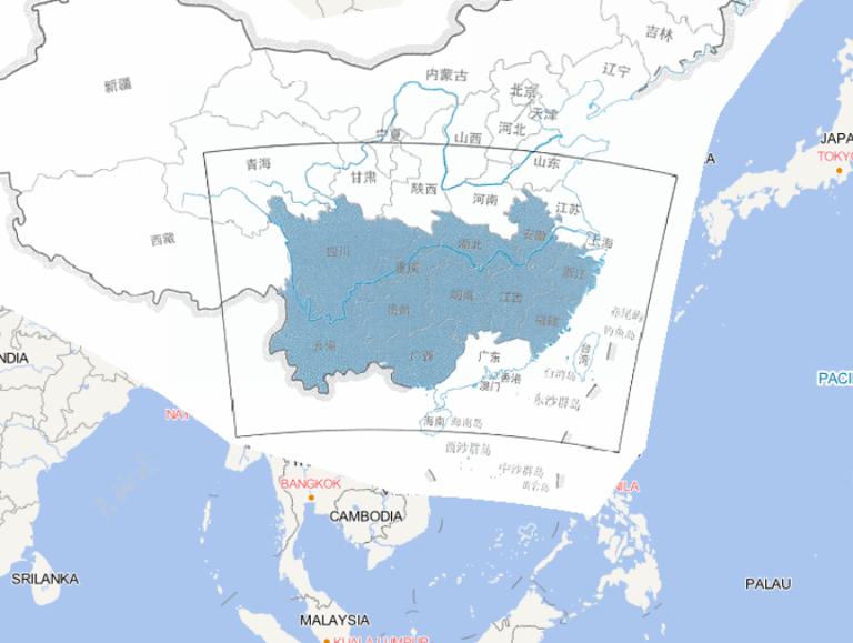 2014年6月中下旬南方洪涝灾害分布在线地图