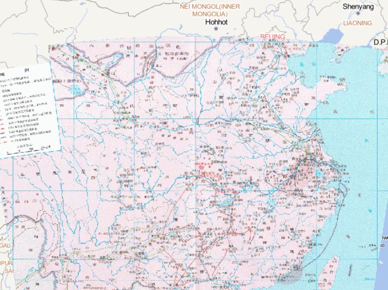 中国明末抗清斗争（1645年4月-1661年8月）的在线历史地图