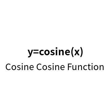 Cosine余弦函数在线计算器