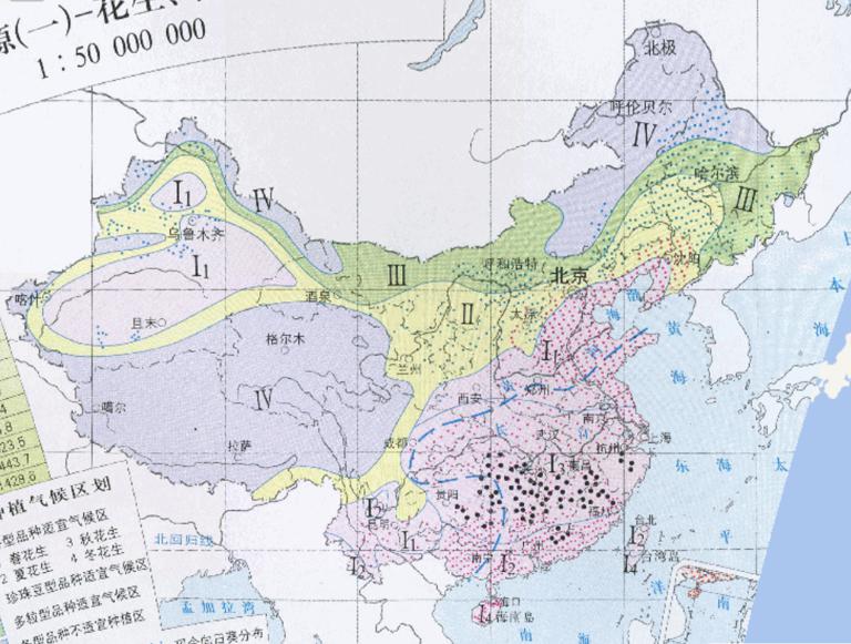 中国油料作物资源（花生、向日葵、油茶）在线地图
