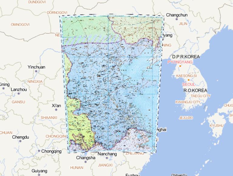 中国南北朝时期北朝齐历史地图
