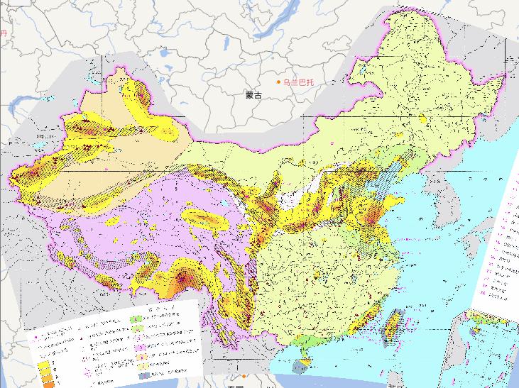 中国地震灾害在线地图
