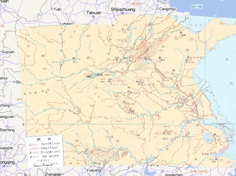 中国春秋时期匈奴起义和国人暴动在线历史地图